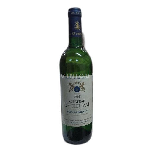 Bordeaux Pessac-Léognan Château de Fieuzal 1992