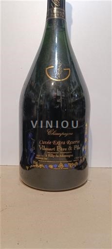 Rượu vang sủi bọt Blanc brut Cuvée Extra Réserve Vilmart Père & Fils Non millésimé Pháp Champagne Sâm-panh AOC