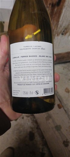 Zuidwest-Frankrijk Côtes de Gascogne Laballe Terres Basses 2020