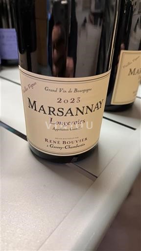 Burgundi Marsannay René Bouvier Longeroies 2023