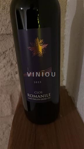 Bordeaux Saint-Émilion Grand Cru Clos Romanile 2023