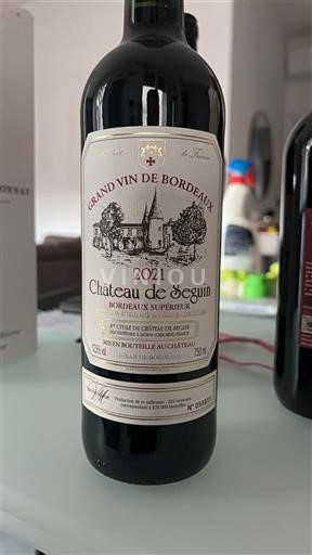 Burdeos Bordeaux superior Château Seguin 2021