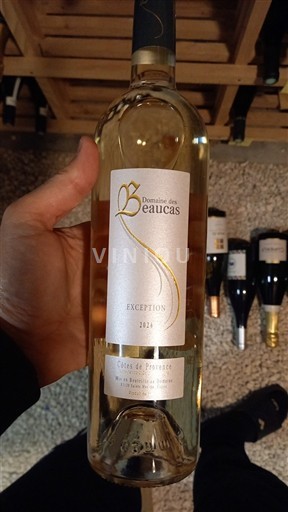 Wijnen Blanc sec Exception Domaine S Beaucas 2024 Frankrijk Provence Côtes de Provence AOC