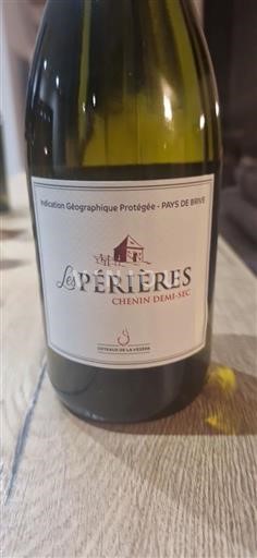 Vini Blanc demi-sec Les Périeres Domaine La Cotelleraie 2024 Francia Sud-Ovest Paese di Brive IGP