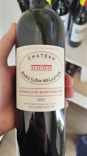 Bordeaux Puisseguin-Saint-Émilion Château Marsauda-Bellevue 2021