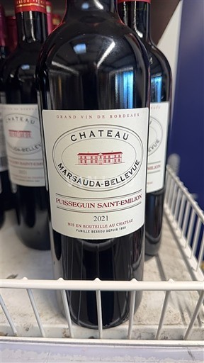Burdeos Puisseguin-saint-émilion Château Marsauda-Bellevue 2021