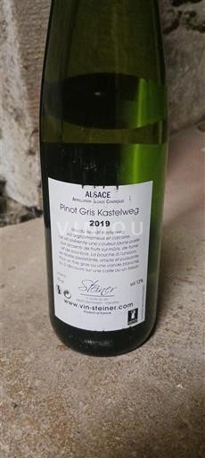 Elsass Steiner Pinot Gris Kastelweg 2019