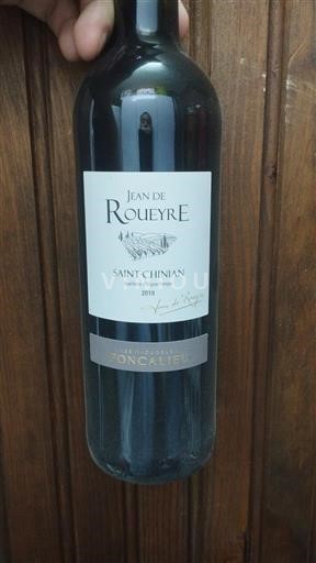 Languedoc Saint-Chinian Jean de Roueyre Soncalieu 2019