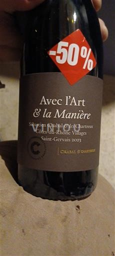 Rhônen laakso Määrittelemätön Chabal & Chabrier Avec l’Art & la Manière 2023