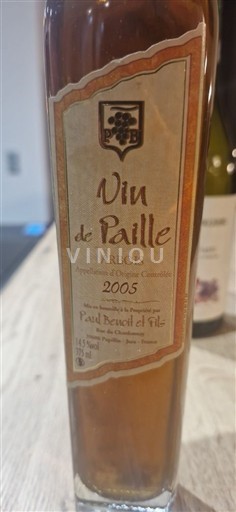 Jura Arbois Paul Benoit et Fils 2005