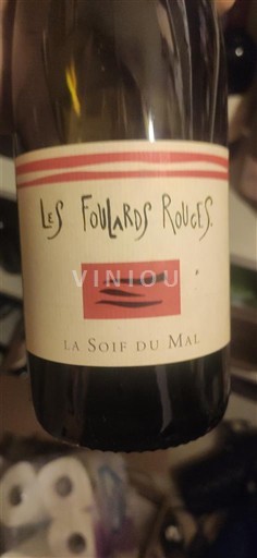 Languedoc et Roussillon Côtes catalanes Les Foulards Rouges La Soif du Mal 2023