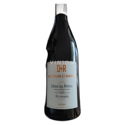 Vallée du Rhône Côtes-du-rhône Dauvergne et Ranvier 15 Cépages 2022