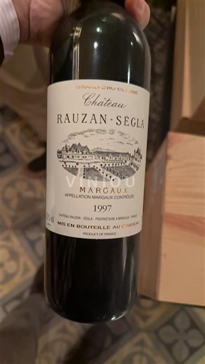 Bordeaux Margaux Grand Cru Château Rauzan-Ségla 1997