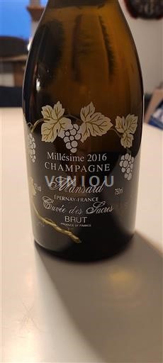 Champagne Mansard des Sacis 2016