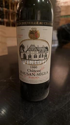 Bordeaux Margaux Grand Cru Château Rauzan-Ségla 1990