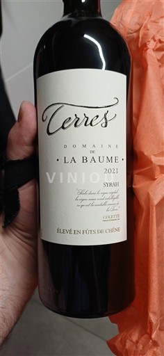 Languedoc-Roussillon Pays d'Oc Domaine La Baume Terres 2021