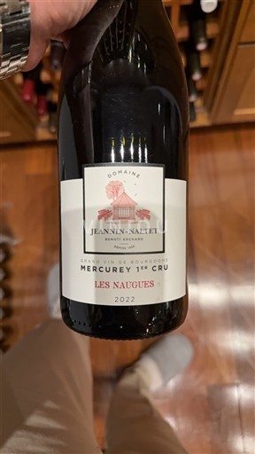 Бургундія Меркуре Premier Cru Domaine Jeannin-Naltet Les Naugues 2022
