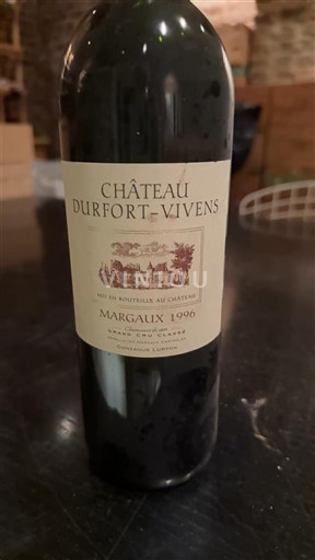 Bordeaux Margaux Grand Cru Château Rfort-Vivens 1996