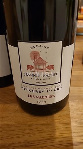 Burgundsko Mercurey Premier Cru Domaine Jeannin-Naltet Les Naugues 2023