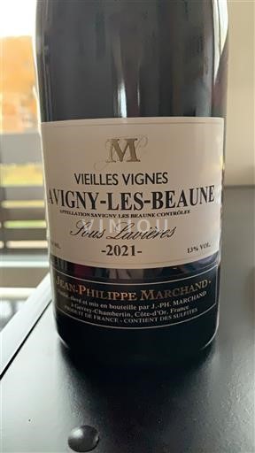 Borgoña Savigny-lès-Beaune Jean Philippe Marchand Vieilles Vignes Sous Lavières 2021