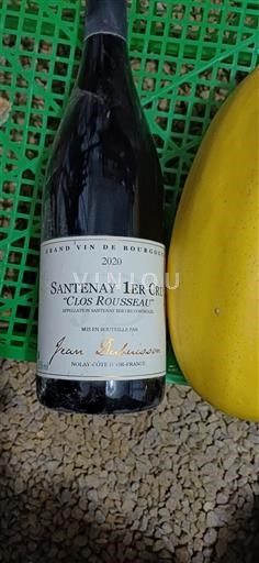 Borgonha Santenay Premier Cru Jean Dubuisson Clos Rousseau 2020