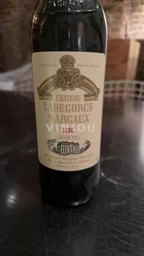 Bordeaux Margaux Château Labégorce 1996