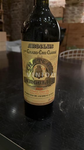 Bordeaux Saint-Émilion Grand Cru Premier Grand Cru Classé Château Angélus 2000