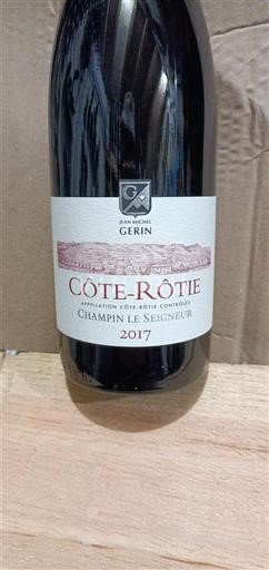 Vallée du Rhône Côte-rôtie Domaine Jean-Michel Gérin Champin Le Seigneur 2017
