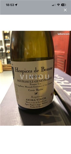 Bourgondië Niet gespecificeerd Premier Cru Hospices de Beaune Baudot 2020