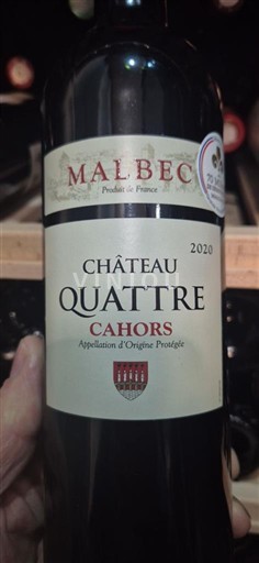 Sudoeste Cahors Château Quatre 2020