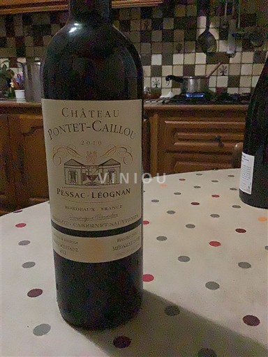 Bordeaux Pessac-Léognan Château Pontet-Calliou 2010