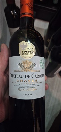 Bordeaux Graves Château Carolle 2019