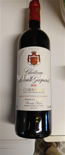 Languedoc Corbières Château La Voulte-Gasparets Réserve 2020