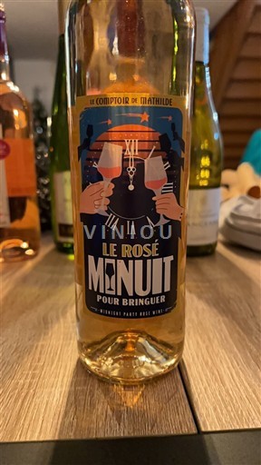 Vin Rosé sec Le Rosé Minuit Le Comptoir de Mathilde Non millésimé France Provence Vin de France