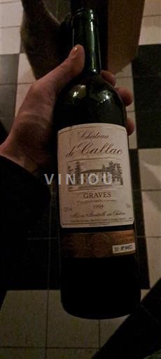 Bordeaux Graves Château Callac 1999