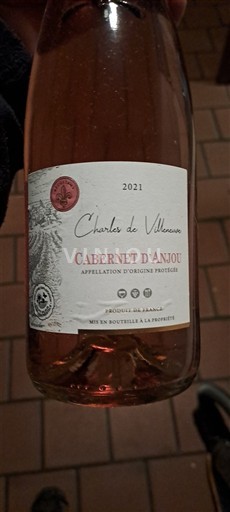 Vale do Loire Cabernet-d'Anjou Charles de Villeneuve 2021