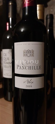 Bordeaux Bordeaux Supérieur Château Panchille Alix 2019