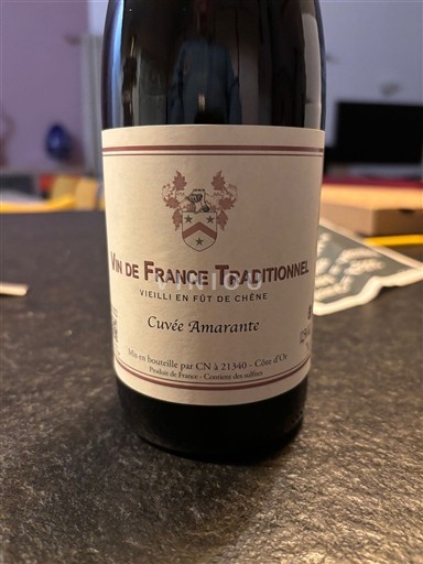 Bourgondië Bourgogne Cuvée Amaranthe Niet-geïntegreerd