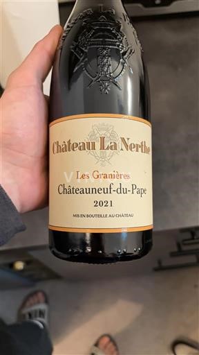 Рона долина Шатонеф-дю-Пап Château La Nerthe Les Granières 2021