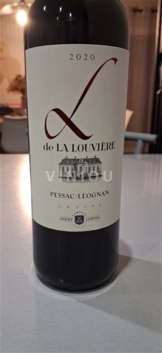 Bordeaux Pessac-Léognan La Louvière L de La Louvière 2020