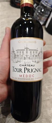Bordeaux Médoc Château Tour Prignac 2023