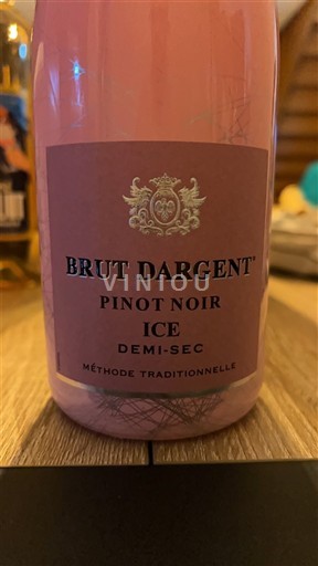 Jura Crémant du Jura Brut d'Argent Pinot Noir Ice Non-Vintage