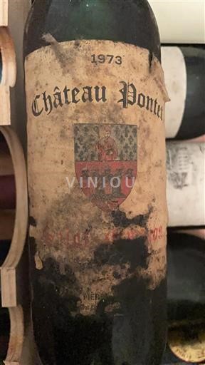 Burdeos Pauillac Grand Cru Château Pontet-Canet 1973