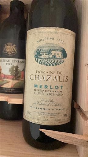 Zuidwest-Frankrijk Niet gespecificeerd Domaine Chazalis Richard 1999