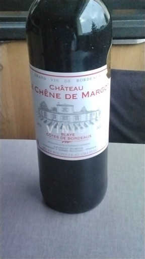 Burdeos Blaye-Côtes de Burdeos Château Le Chêne de Margot 2021