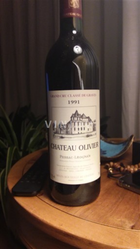 Bordeaux Pessac-Léognan Grand Cru Château Olivier 1991