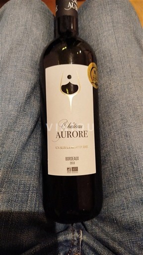 Burdeos Bordeaux Château Aurore 2018