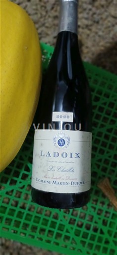 Burgundsko Ladoix Domaine Martin-Dufour Les Chaillots 2020
