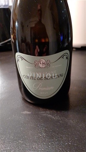 Champaña Champán Comte de Senneval Premium Sin añada
