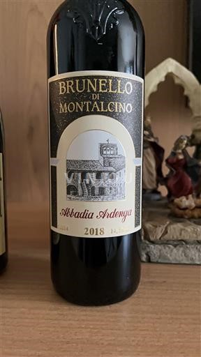 Toscana Brunello di Montalcino. Abbadia Ardenga 2018